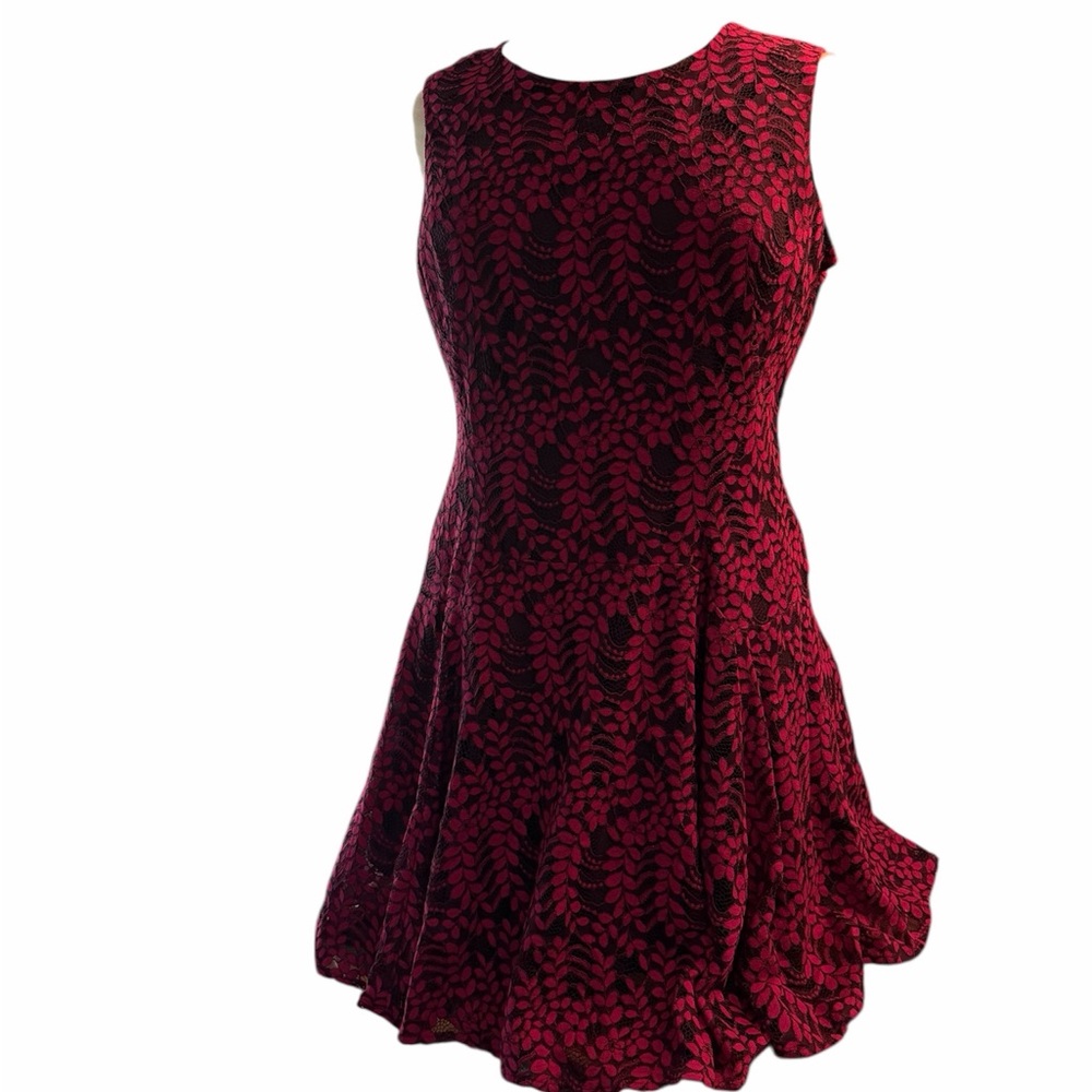Tommy Hilfiger Sleeveless Fit & Flare Plus Sz16 Women’s Midi Dress